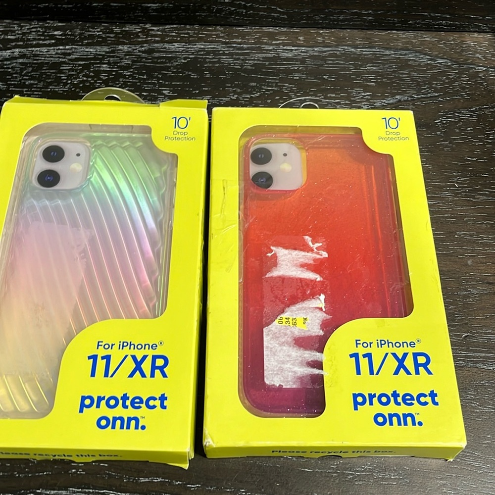 Bundle of 2 11/XR Protect Onn phone cases